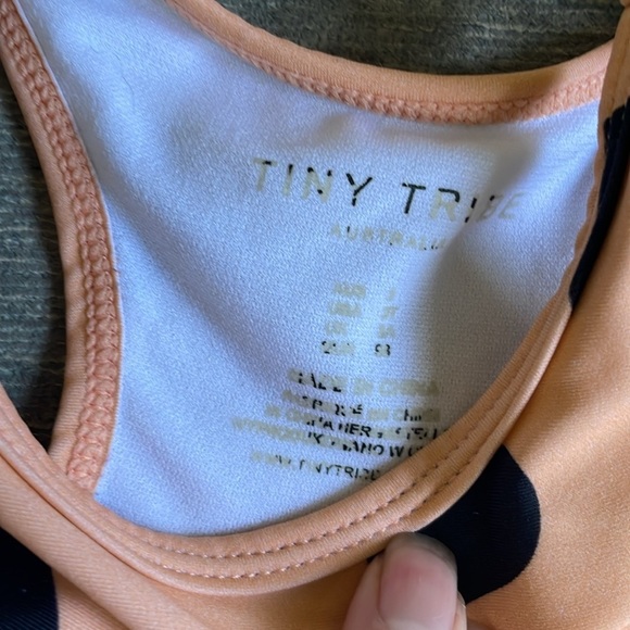 Tiny Tribe Heart Print Yoga Athletic Set - Picture 4 of 4